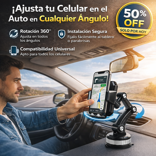Soporte Celular 360° para Auto