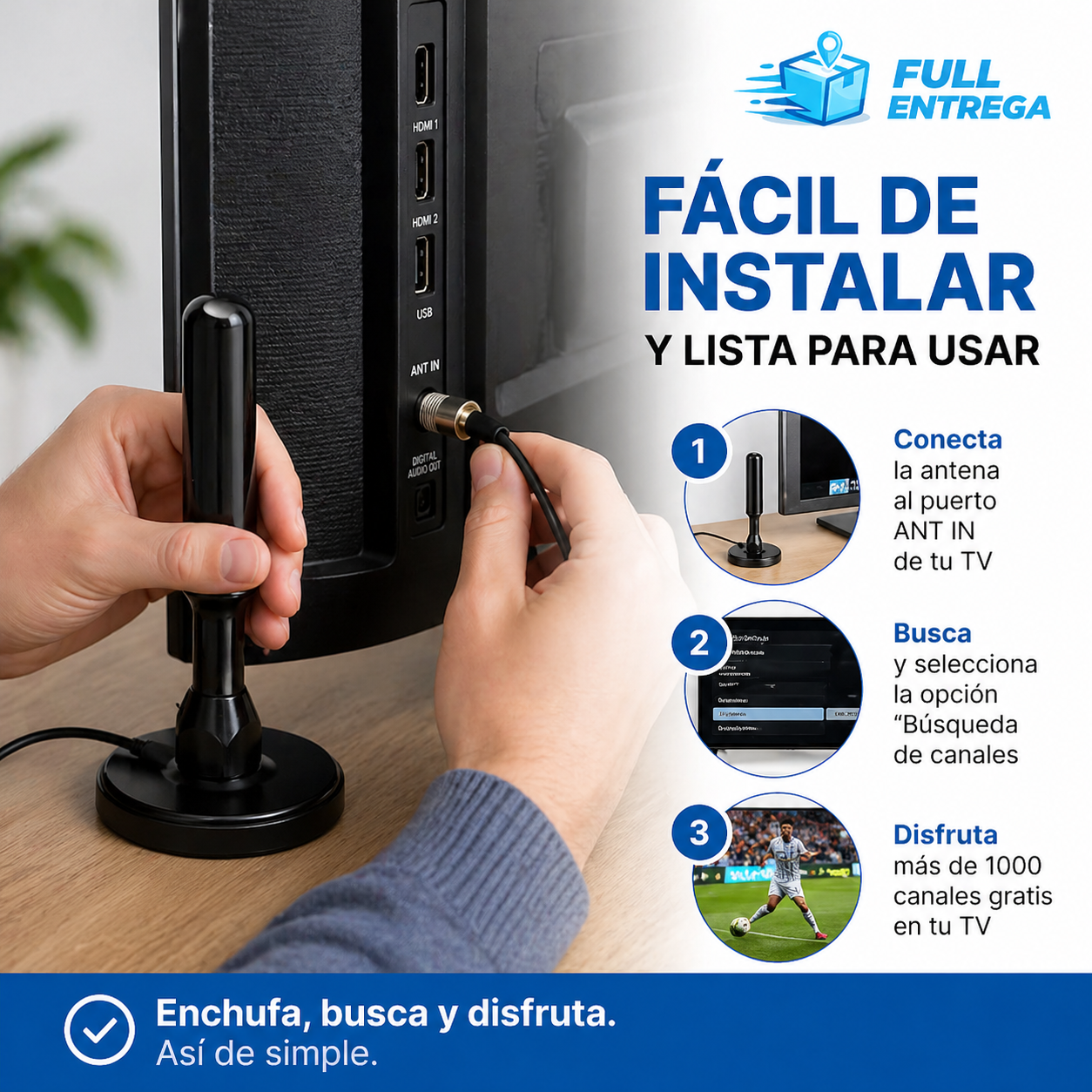 ANTENA TV DIGITAL HD