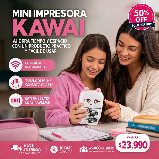 MINI IMPRESORA KAWAI